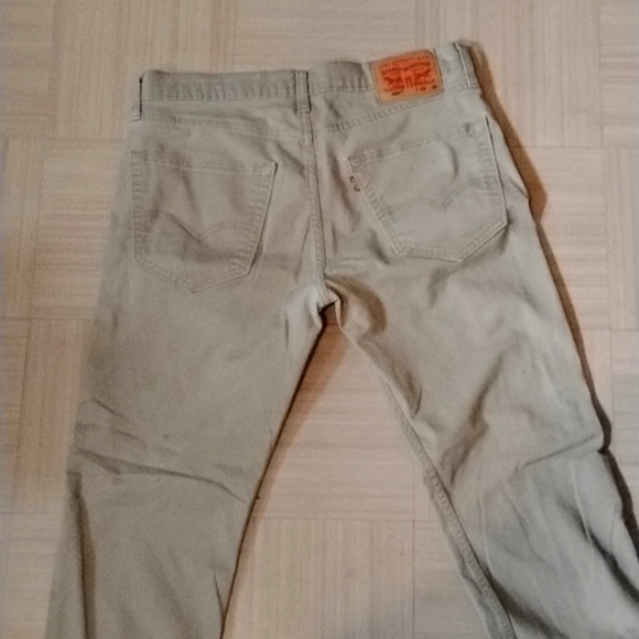 Levi's tan colored Khakis - Picture 2 of 2